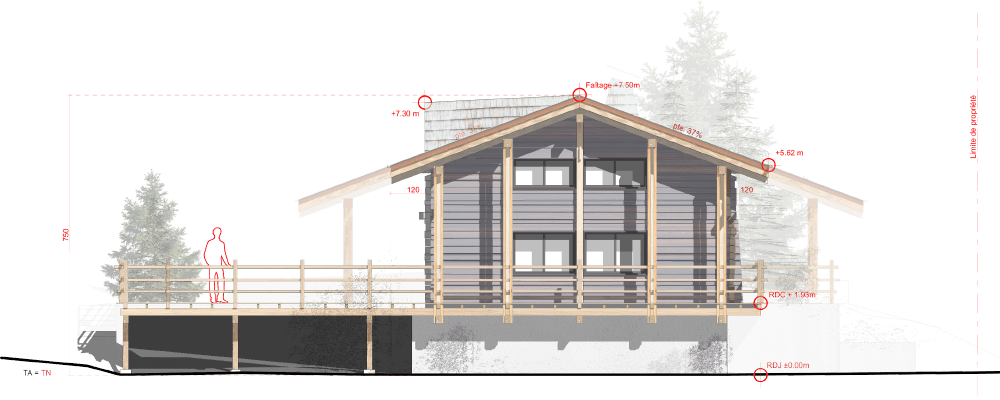 Calpin projet Chalet l’oratoire